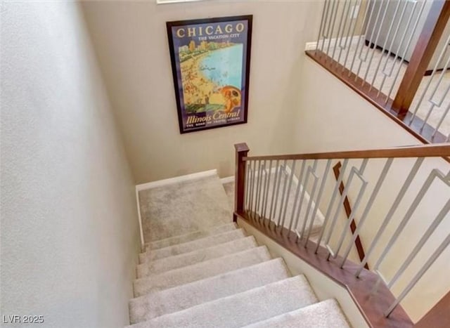 view of stairs
