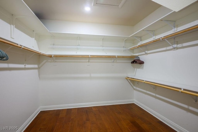 580 Via Di Parione Ct, Henderson, NV 89011 - spacious closet with dark wood-style floors