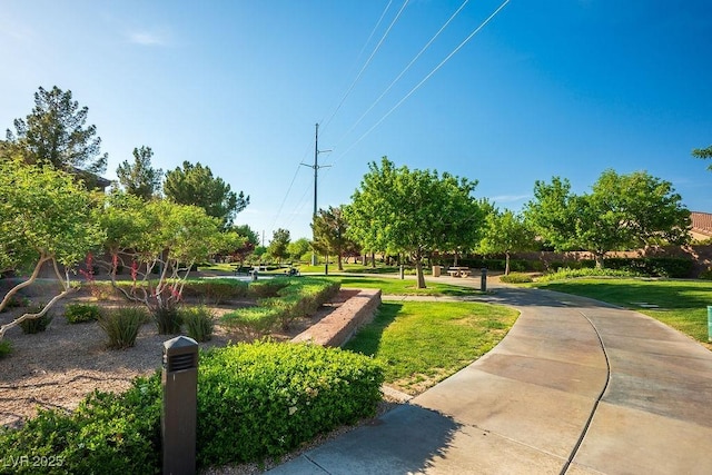 580 Via Di Parione Ct, Henderson, NV 89011 - view of home's community with a lawn
