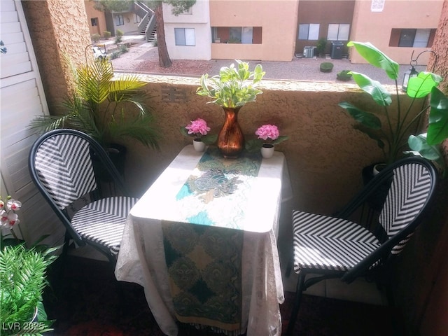 3151 Soaring Gulls Dr Unit 2035, Las Vegas, NV 89128 - balcony with central AC unit