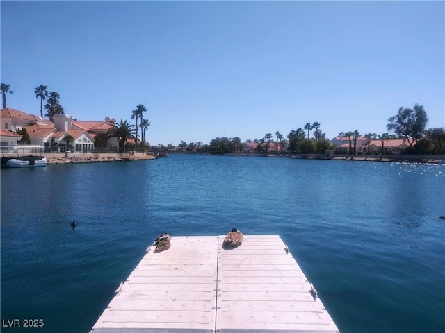3151 Soaring Gulls Dr Unit 2035, Las Vegas, NV 89128 - dock area featuring a water view