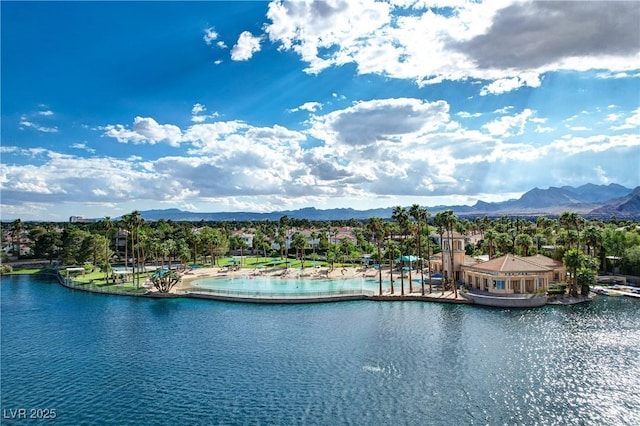 3151 Soaring Gulls Dr Unit 2035, Las Vegas, NV 89128 - water view featuring mountains