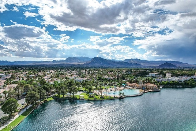 3151 Soaring Gulls Dr Unit 2035, Las Vegas, NV 89128 - bird's eye view of a mountain backdrop