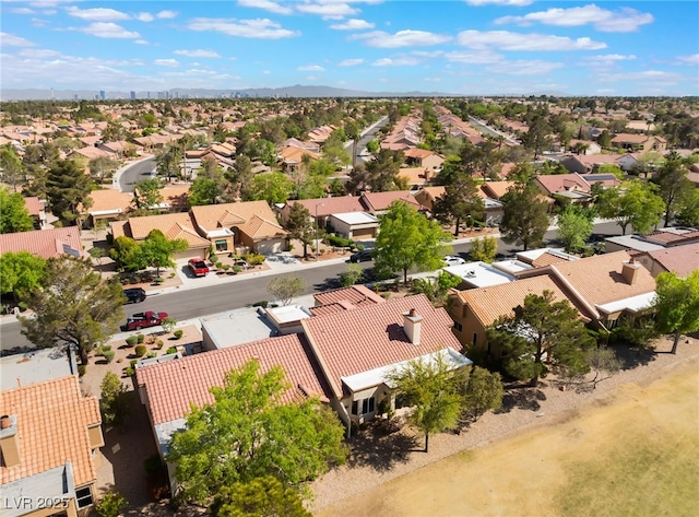 2725 Showcase Dr, Las Vegas, NV 89134 - bird's eye view featuring a residential view