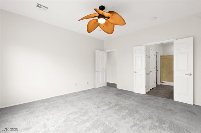 3528 Tack St, Las Vegas, NV 89122 - unfurnished bedroom featuring carpet, baseboards, and a ceiling fan