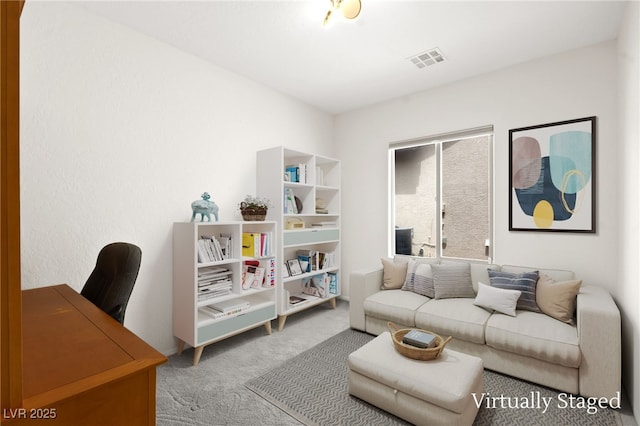 3528 Tack St, Las Vegas, NV 89122 - view of carpeted home office