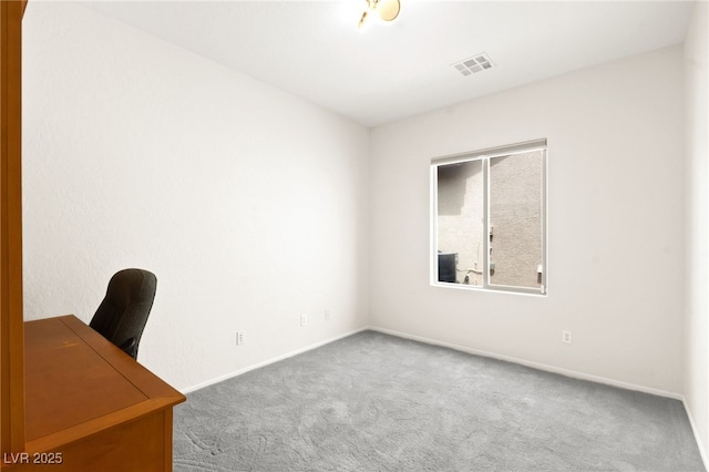 3528 Tack St, Las Vegas, NV 89122 - unfurnished office with baseboards, visible vents, and carpet floors