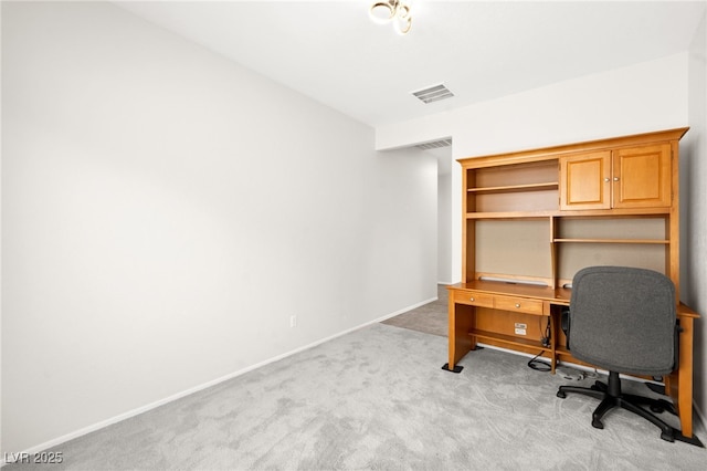 3528 Tack St, Las Vegas, NV 89122 - unfurnished office with visible vents, baseboards, and carpet flooring
