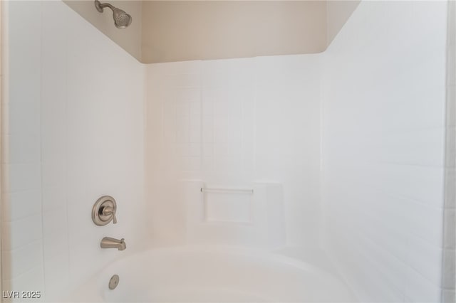 bathroom featuring tub / shower combination
