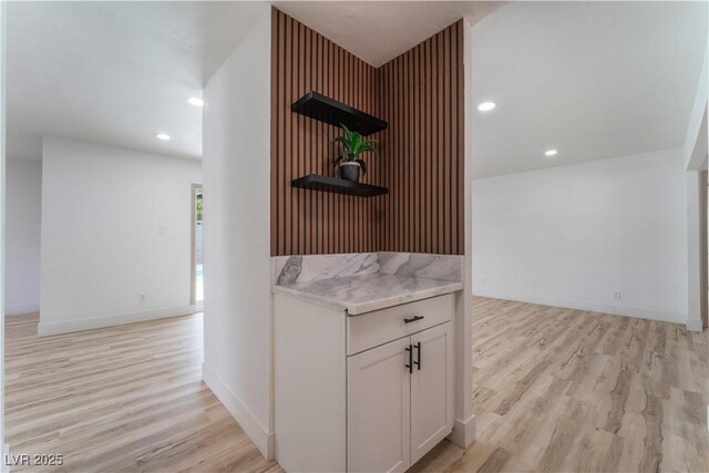 1808 E Saint Louis Ave, Las Vegas, NV 89104 - detailed view of wood finished floors, recessed lighting, and baseboards