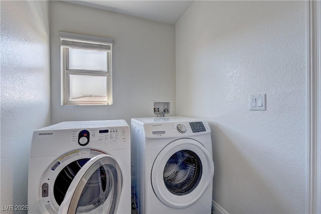 9992 Sky Parlor Rd, Las Vegas, NV 89178 - laundry room featuring washer and dryer and laundry area