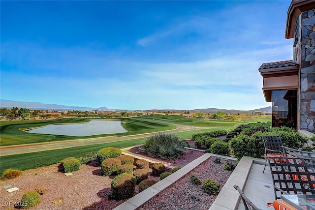 1862 Redwood Valley St, Henderson, NV 89052 - view of community featuring view of golf course and a water and mountain view