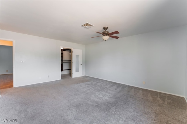 5312 Manuel Dr, Las Vegas, NV 89149 - unfurnished room featuring carpet, a ceiling fan, and baseboards
