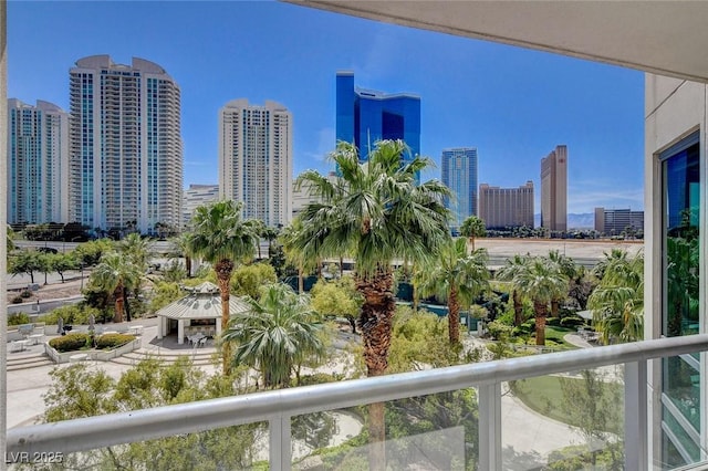 222 Karen Ave Unit 302, Las Vegas, NV 89109 - balcony with a view of city