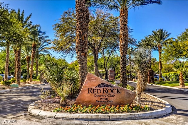 11573 Glowing Sunset Ln, Las Vegas, NV 89135 - view of community sign