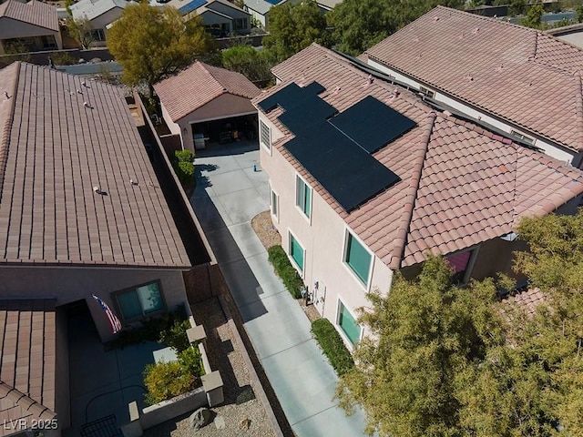2244 Manosque Ln, Henderson, NV 89044 - aerial view with a residential view