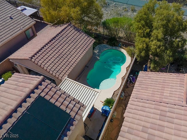 2244 Manosque Ln, Henderson, NV 89044 - view of pool with a fenced backyard