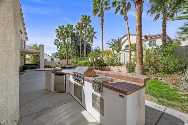 7460 Grassy Field Ct, Las Vegas, NV 89131 - fenced backyard with a patio
