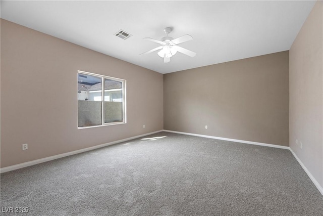 7460 Grassy Field Ct, Las Vegas, NV 89131 - carpeted empty room with ceiling fan and baseboards