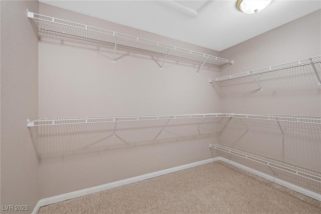 7460 Grassy Field Ct, Las Vegas, NV 89131 - spacious closet with carpet floors