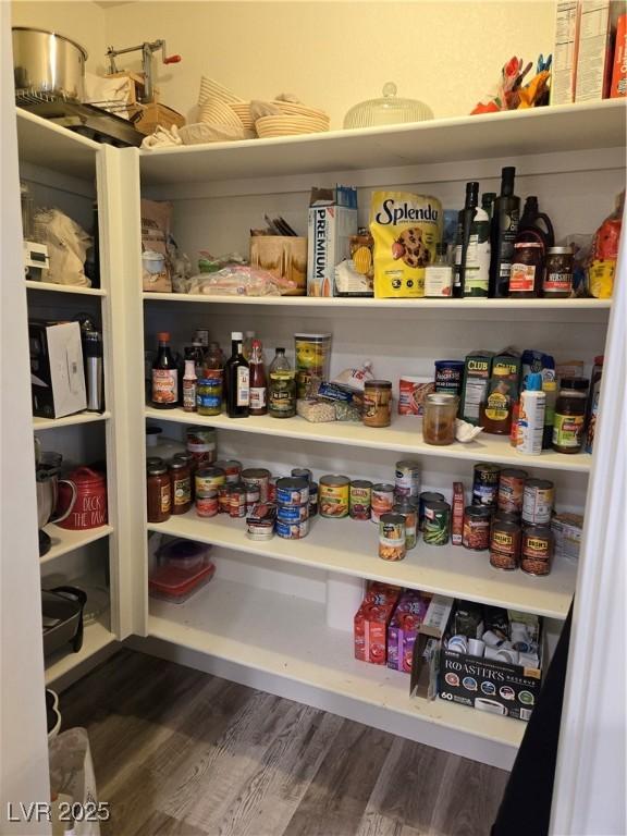 view of pantry