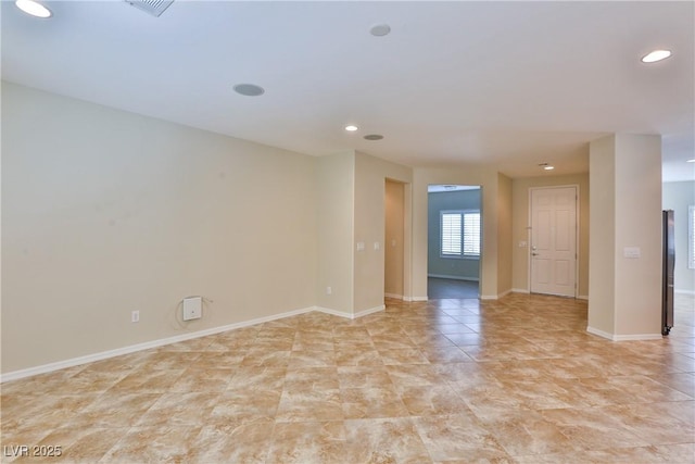 2229 Suffron Hills Ct, Henderson, NV 89044 - unfurnished room with recessed lighting and baseboards