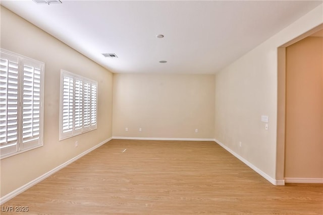 2229 Suffron Hills Ct, Henderson, NV 89044 - spare room with light wood-style flooring, baseboards, and visible vents