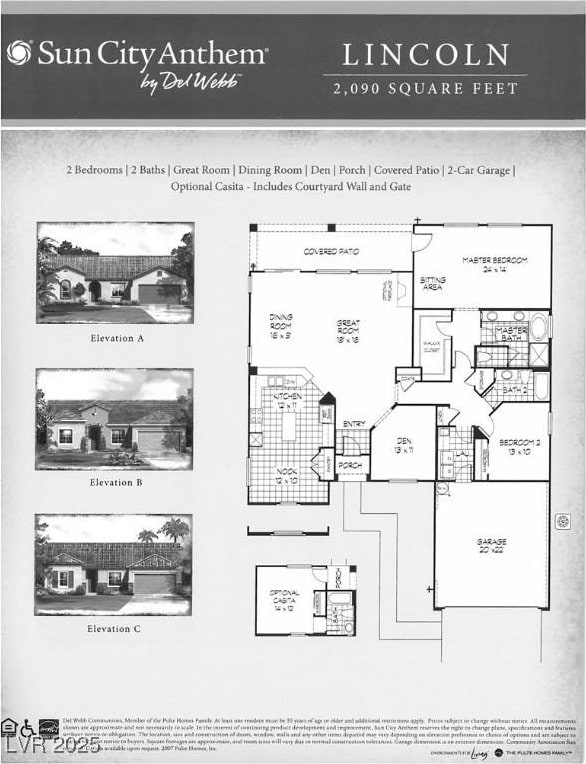 2229 Suffron Hills Ct, Henderson, NV 89044 - floor plan