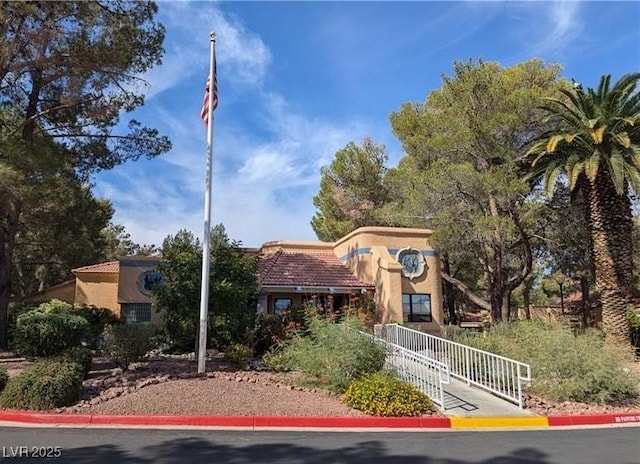 2851 S Valley View Blvd Unit 1098, Las Vegas, NV 89102 - view of front of property featuring stucco siding and a tile roof