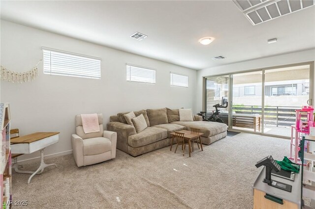 12356 Notch Trail Ave, Las Vegas, NV 89138 - view of carpeted living area