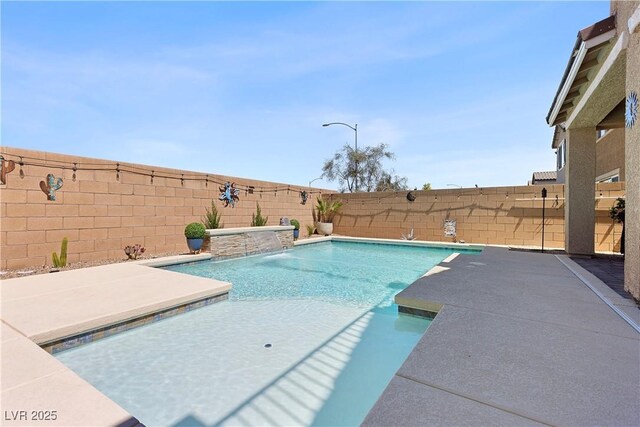 10052 Silver Comet Ct, Las Vegas, NV 89178 - view of pool with a fenced backyard