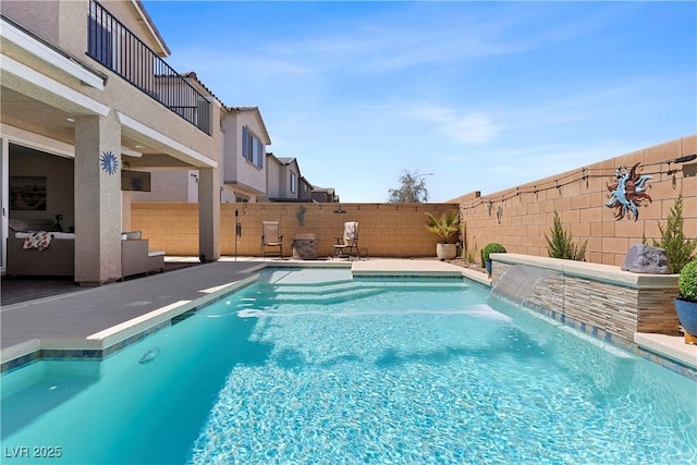 10052 Silver Comet Ct, Las Vegas, NV 89178 - view of pool featuring a fenced backyard