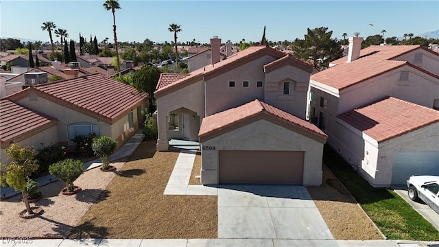 6509 Old Oxford Ave, Las Vegas, NV 89108 - drone / aerial view with a residential view