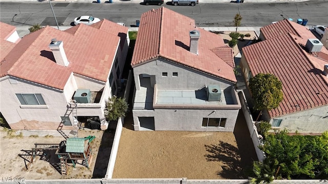 6509 Old Oxford Ave, Las Vegas, NV 89108 - drone / aerial view with a residential view