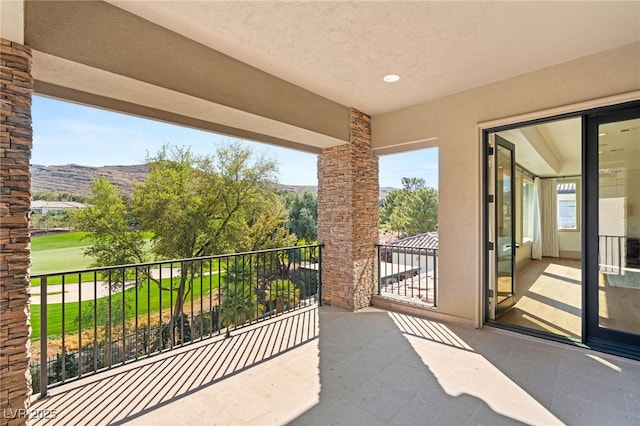 15 Vintage Canyon St, Las Vegas, NV 89141 - balcony with a mountain view