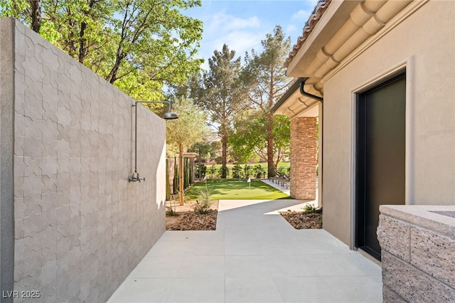 15 Vintage Canyon St, Las Vegas, NV 89141 - view of patio / terrace featuring a fenced backyard