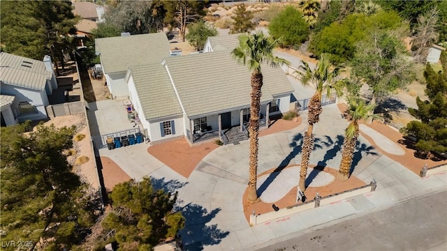 drone / aerial view
