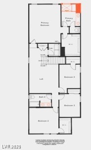 9556 Hinson St, Las Vegas, NV 89139 - view of floor plan / room layout