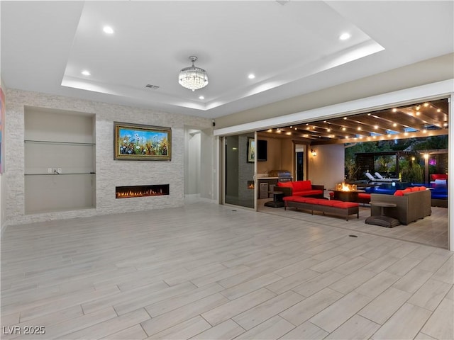 community lobby featuring visible vents