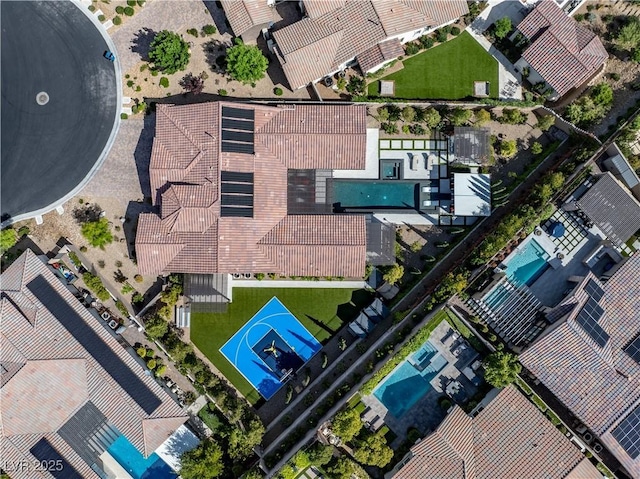 drone / aerial view