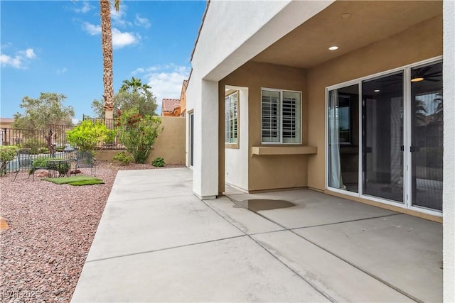 1185 Via Casa Palermo, Henderson, NV 89011 - view of patio with fence