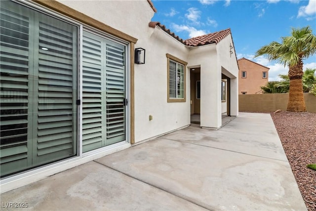 1185 Via Casa Palermo, Henderson, NV 89011 - view of patio / terrace featuring fence