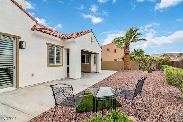 1185 Via Casa Palermo, Henderson, NV 89011 - view of patio / terrace with a fenced backyard