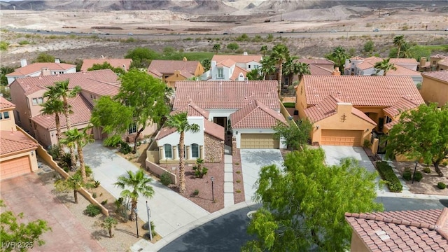 1185 Via Casa Palermo, Henderson, NV 89011 - drone / aerial view with a residential view and a mountain view