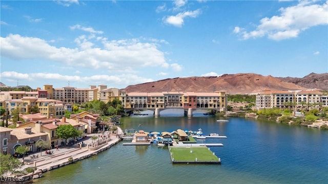 1185 Via Casa Palermo, Henderson, NV 89011 - property view of water featuring a mountain view