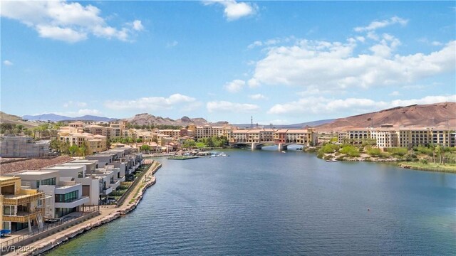 1185 Via Casa Palermo, Henderson, NV 89011 - property view of water with a mountain view