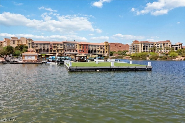 1185 Via Casa Palermo, Henderson, NV 89011 - dock area with a water view