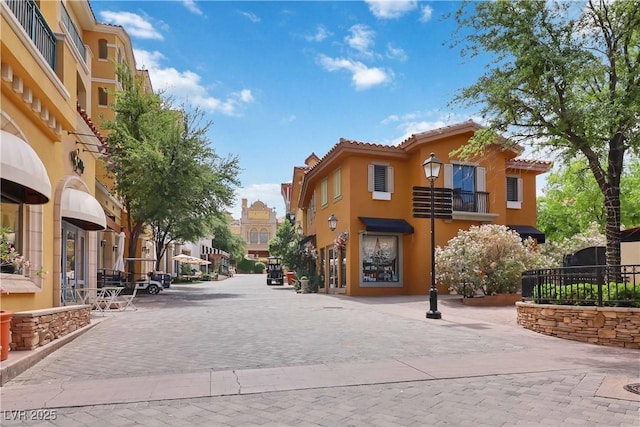 1185 Via Casa Palermo, Henderson, NV 89011 - view of road featuring street lighting and a residential view