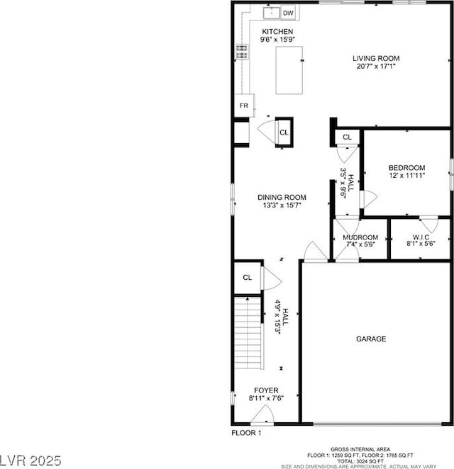 8351 Gold River Ct, Las Vegas, NV 89113 - view of floor plan / room layout