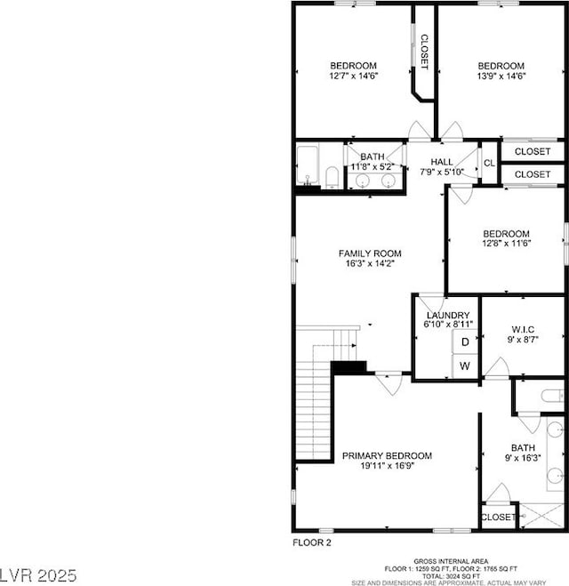 8351 Gold River Ct, Las Vegas, NV 89113 - view of property floor plan